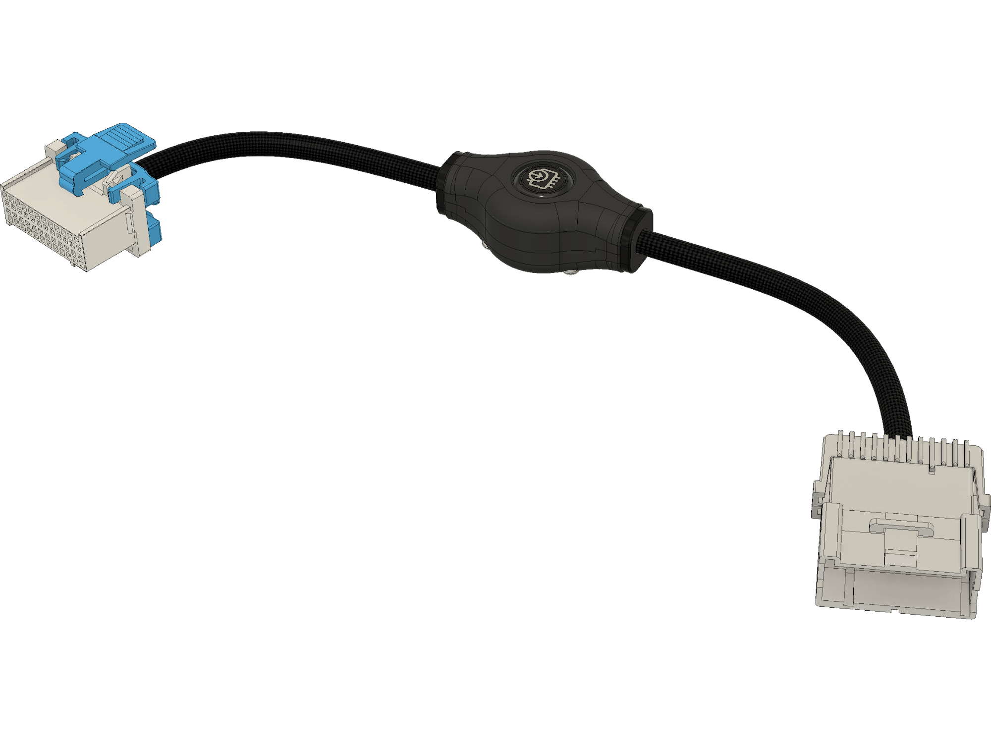 BenchForce 24 Pin Inline ROM Boot Switch for Cummins ECU Harnesses