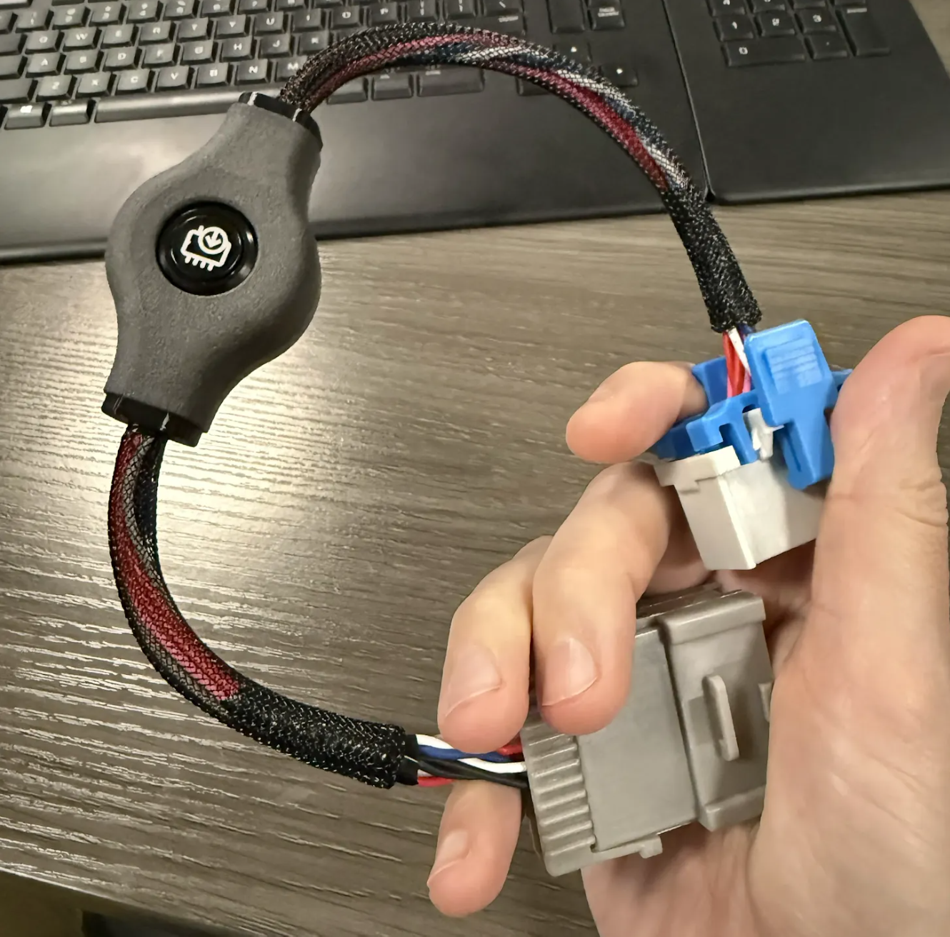 BenchForce 24 Pin Inline ROM Boot Switch for Cummins ECU Harnesses