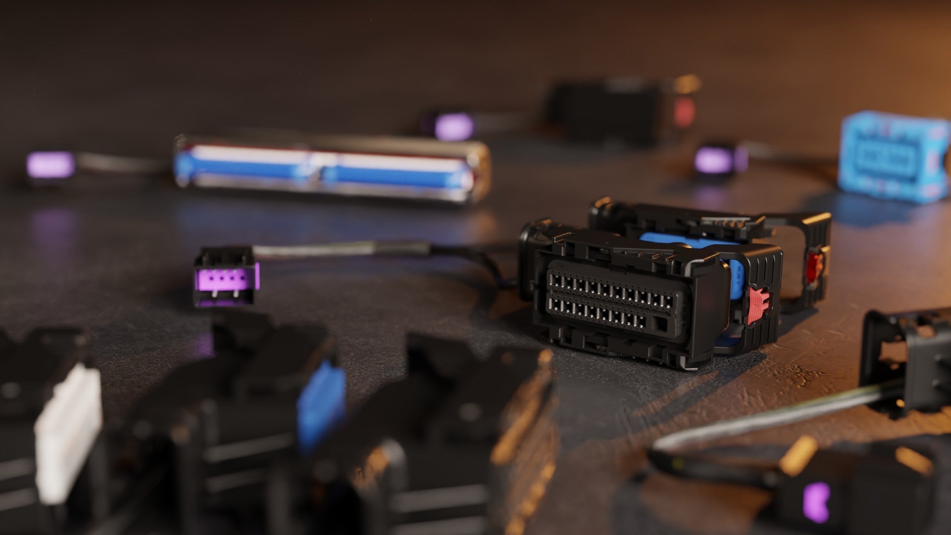ECM programming harness