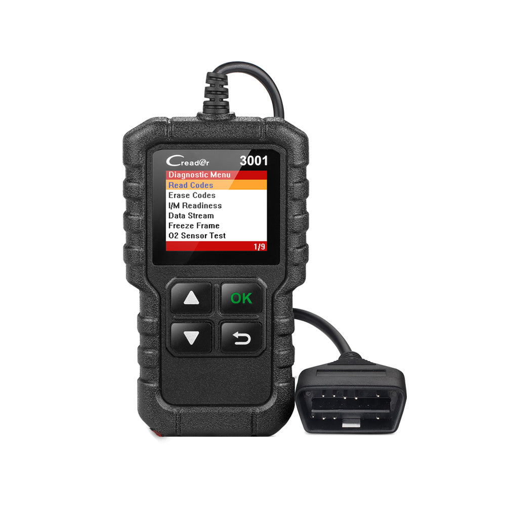 CReader 3001 OBD-II Scan Tool with O2 Sensor Testing