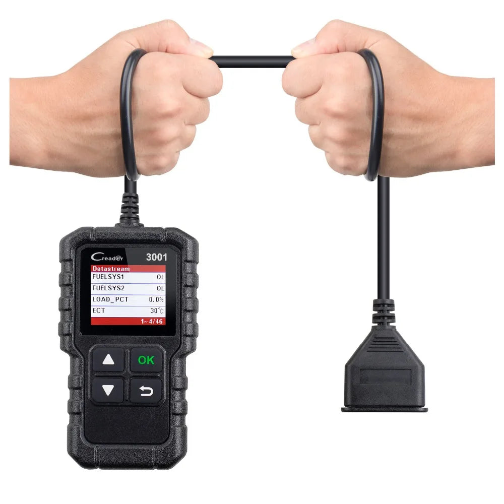 CReader 3001 OBD-II Scan Tool with O2 Sensor Testing