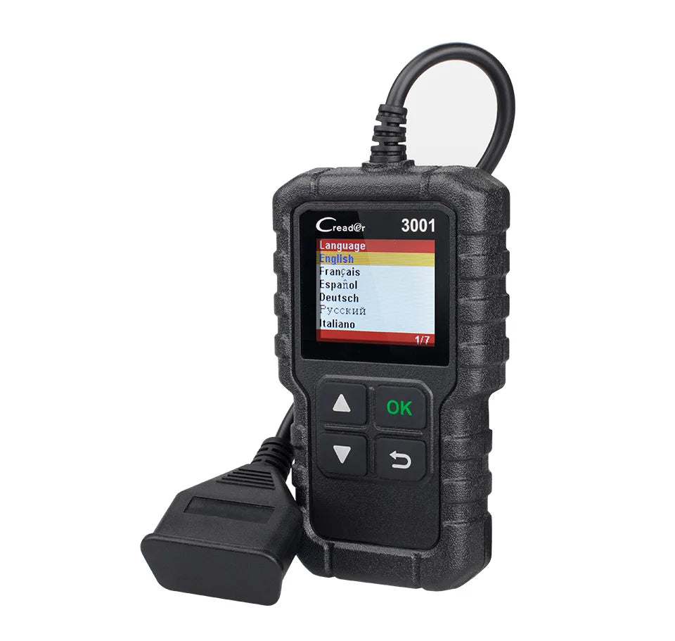 CReader 3001 OBD-II Scan Tool with O2 Sensor Testing